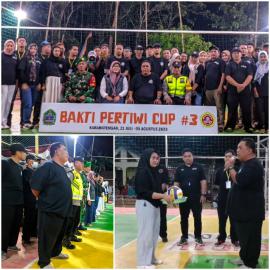 PEMBUKAAN TURNAMEN BAKTI PERTIWI CUP