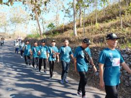 PAMONG SUMBERWUNGU IKUTI LOMBA GERAK JALAN