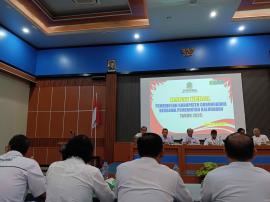 RAPAT KERJA PEMKAB DENGAN PEMKAL