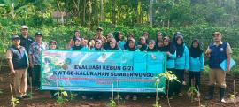 EVALUASI KEBUN GIZI KWT