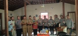 KAPOLRES KUNJUNGI LURAH SUMBERWUNGU